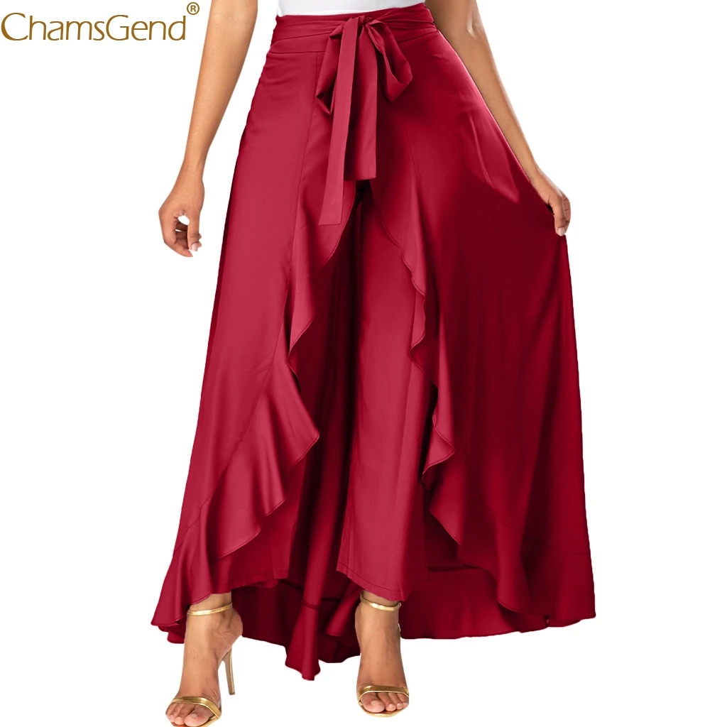 pants with skirt overlay plus size