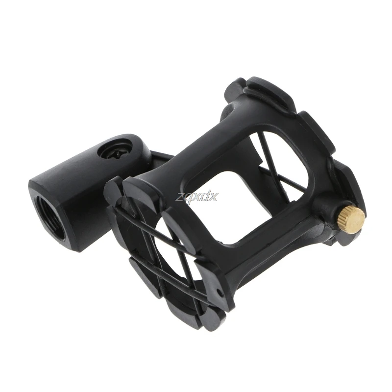 OOTDTY NB04 Bearable Handheld Condenser Microphone Shock Mount Clip Mic Holder Stand