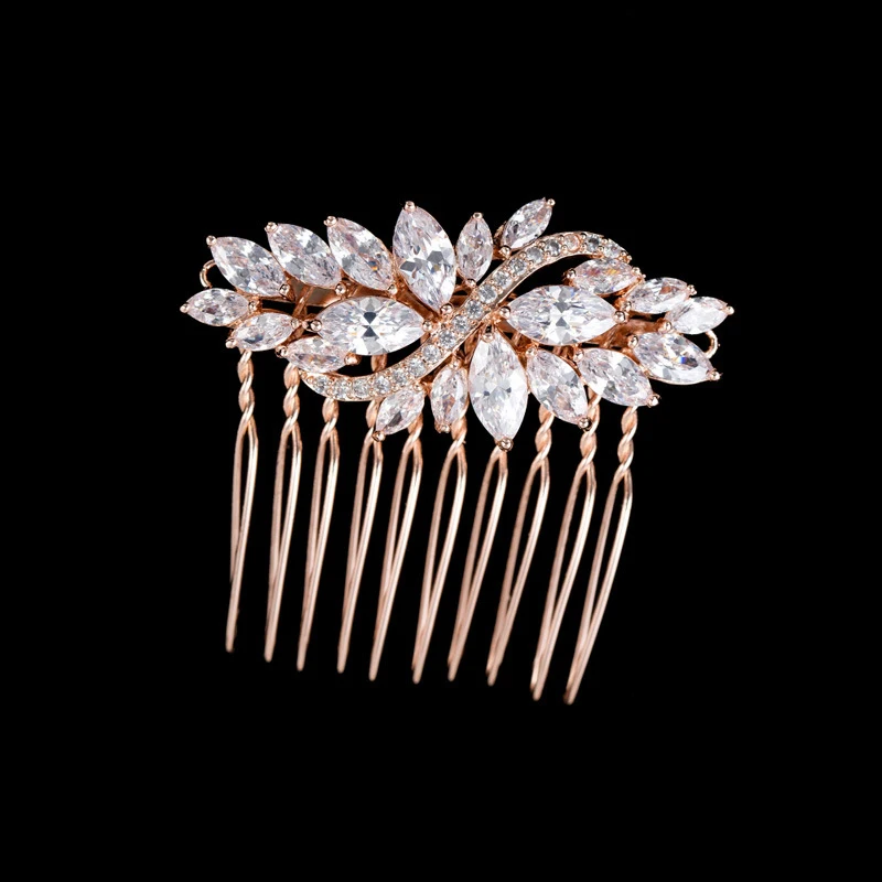 Rhinestone Hair Combs  (3)