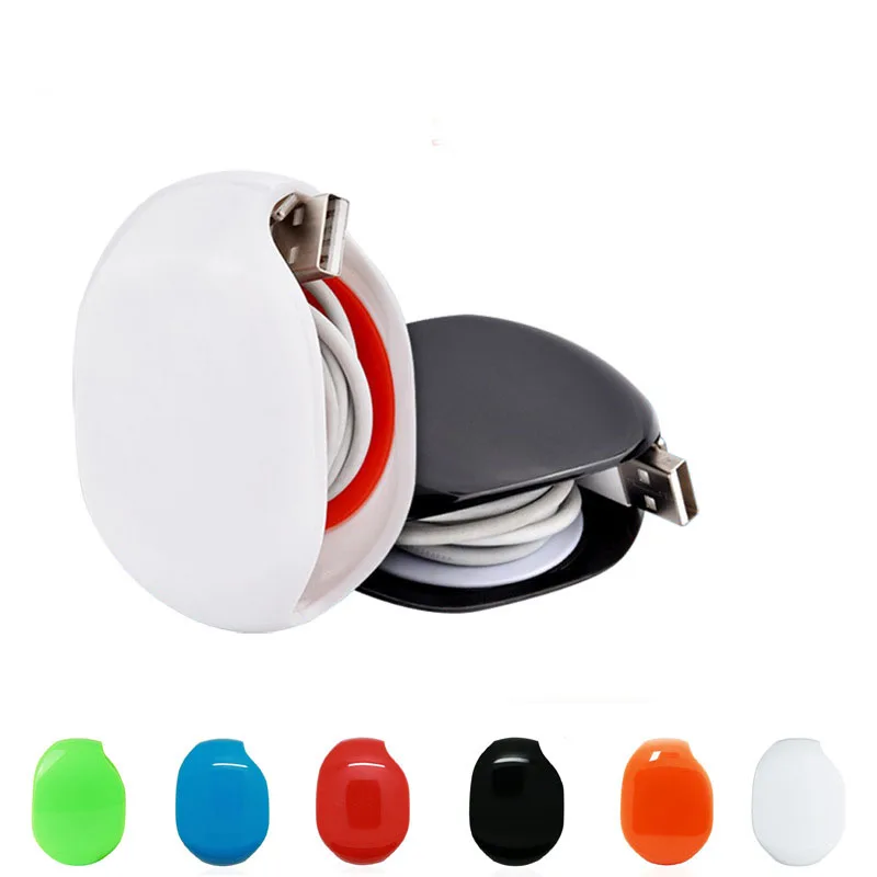 New Auto Cable Winder Cord Organizer Holder for Headphones USB Cables