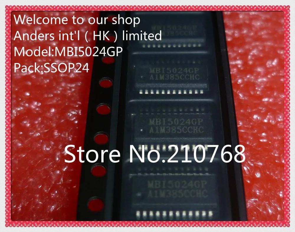 100% Новый оригинальный MBI5024GPTR MBI5024GP MBI5024 MBI SSOP24 | Электронные компоненты и