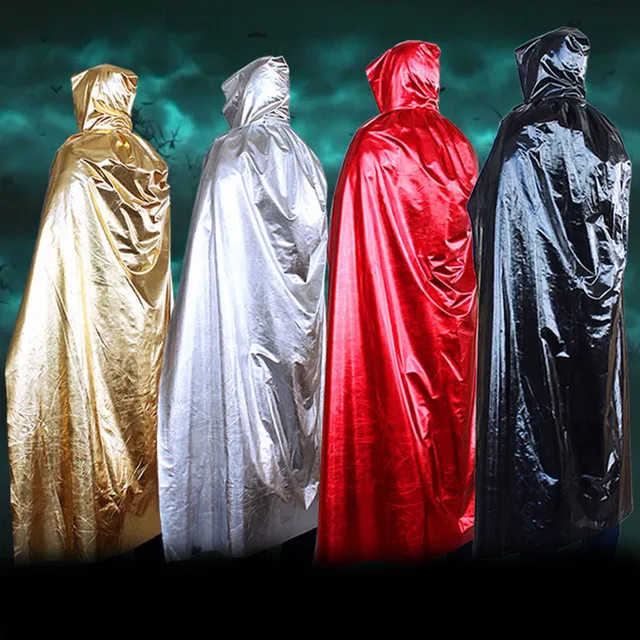 Adult Halloween Cloaks Four Different Color Halloween Cloaks Hood And