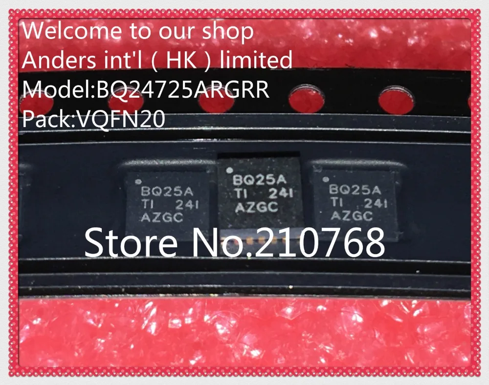 10 шт./лот BQ24725ARGRR BQ24725ARGRT BQ24725ARGR BQ24725A BQ25A QFN20 | Электронные компоненты и