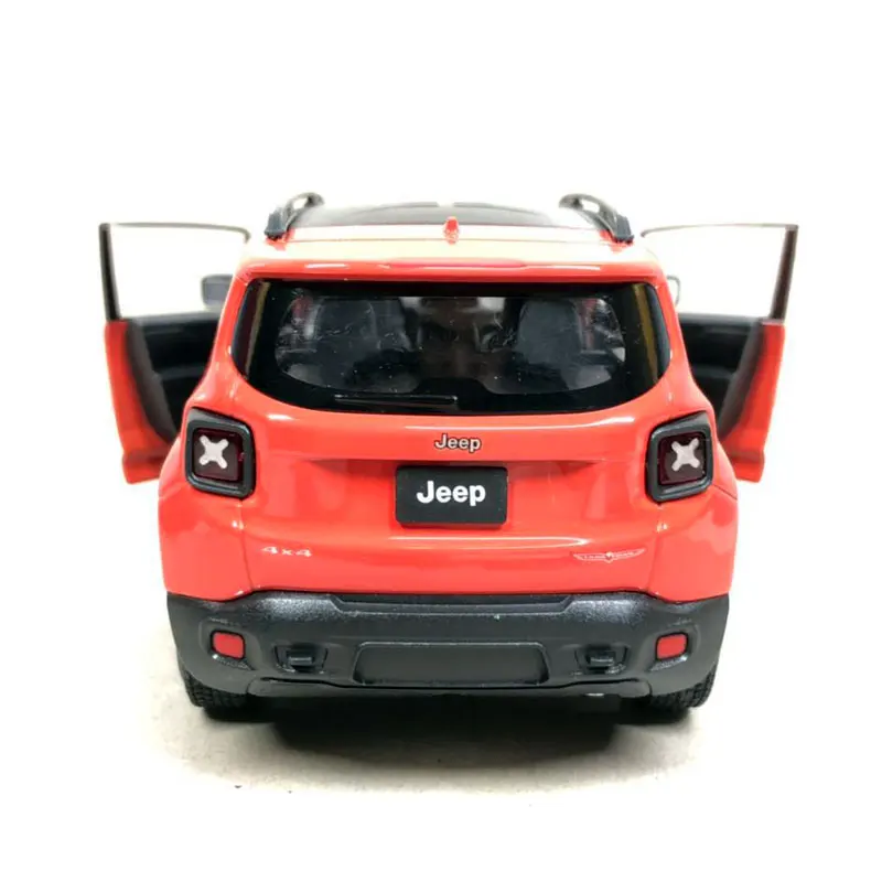 RIAN DAY 1/24 масштабная модель автомобиля SUV Toys Jeep Renegade Trailhawk литая металлическая модель автомобиля игрушка для подарка/коллекции/детей