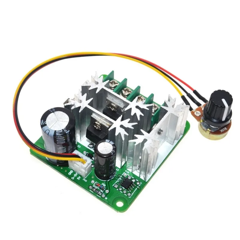 Poleless speed adjusting DC motor controller general DC 6V to 90V pwm