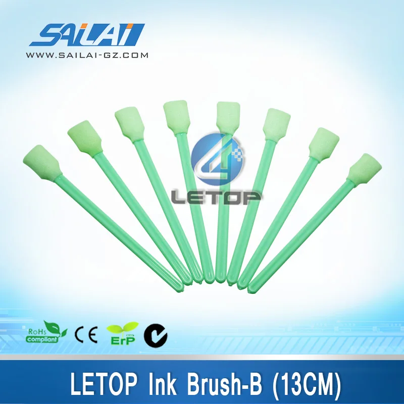 

100 pcs/lot spare parts supplier printhead cleaning 100pcs cotton swabs