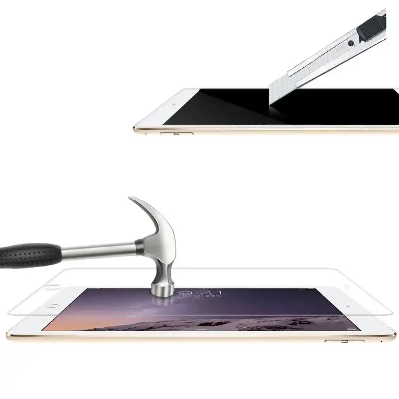 Для Apple iPad 9 7 2017 2018 стальная пленка для планшета защита экрана закаленное 5/6/Air 2