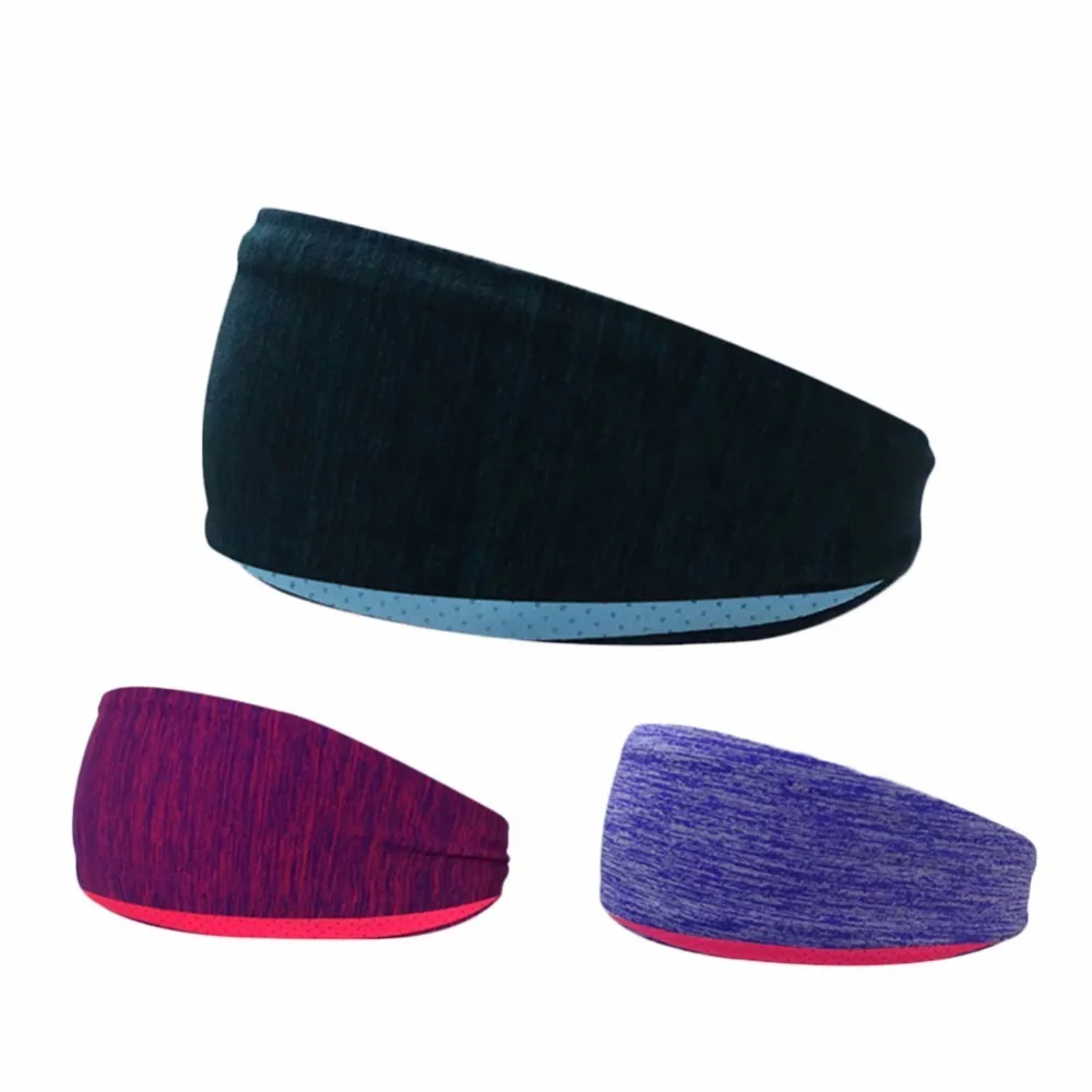 

Stretchy Sweatbands Headbands Running Sport Non-Slip Athletic Breathable Fitness Yoga Hair Bands For Men and Women Sports Safety