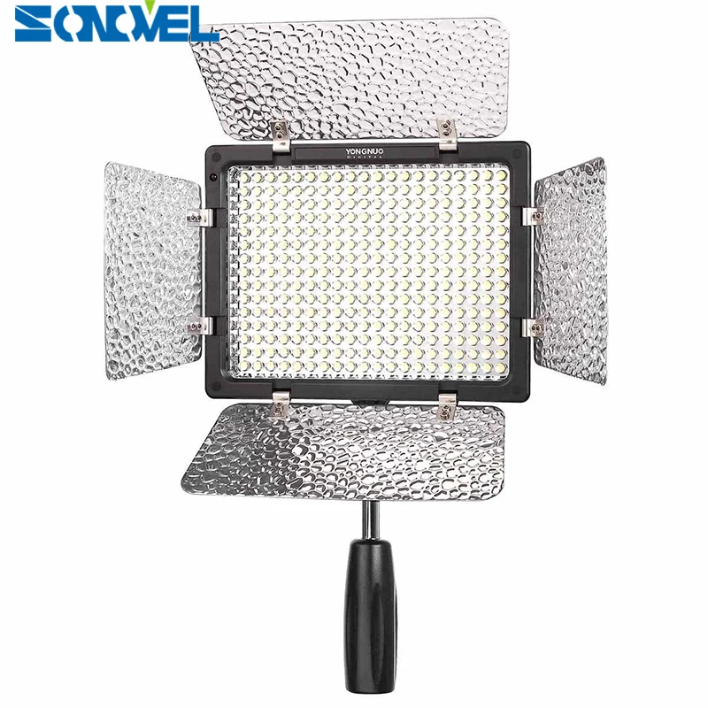 

Yongnuo YN-300 II 3200K-5500K Pro LED Video Light Camera Camcorder with Remote Control for Canon for Nikon for SONY DSLR