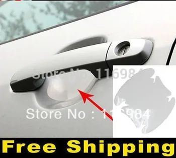 

8pcs x Universal Clear Side Door Handles Paint Scratches Protective Film Vinyl