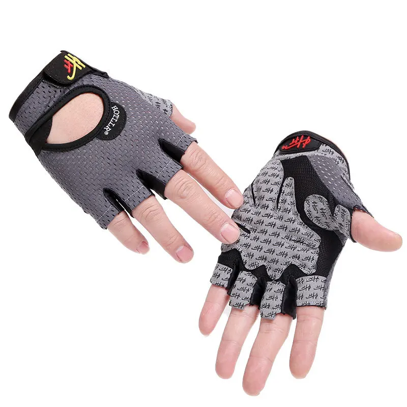 Cycling Gloves Wrist Protect Sports Luva Gym Training Dumbbell Men