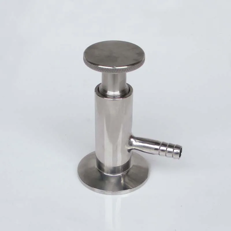 1.5'' Tri Clamp Sample Valve (10mm hose barb), ss304 stainless in