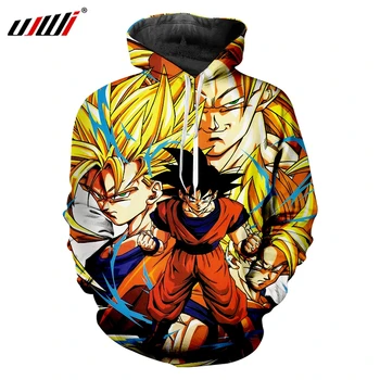 

UJWI Pullover Men New 3D Hoody Printing Dragon Ball Anime Big Size Clothes 5XL 6XL Homme Winter Hoodies Sweatshirts