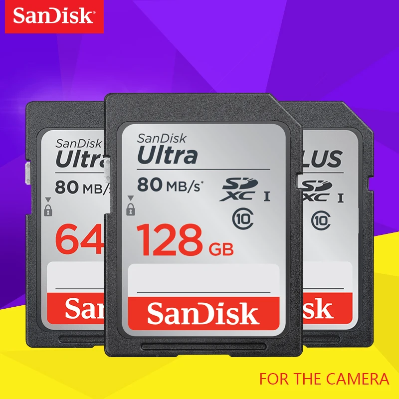 Двойной Флеш накопитель SanDisk Ultra разъем для SD карты со шлейфом 8 Гб оперативной