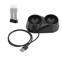 PSVR пульт дистанционного управления двойной зарядной док-станции для playstation Move контроллер движения зарядное устройство датчик движения игровой джойстик PS Move зарядное устройство