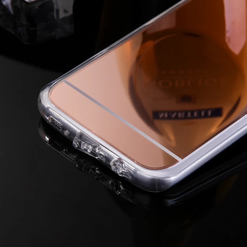 Зеркальный чехол из термополиуретана для samsung Galaxy S10 Lite S9 плюс S8 S7 край S6 задняя
