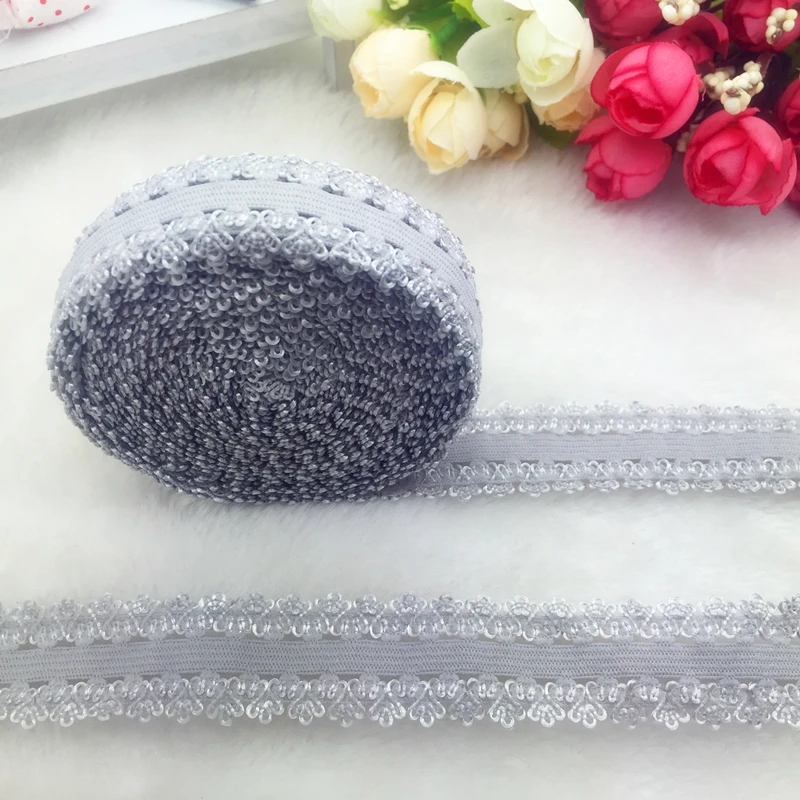 5 ярдов/партия эластичные ленты для волос 3/4 дюйма 20 мм|lace sewing|lace wig accessorieslace metal |