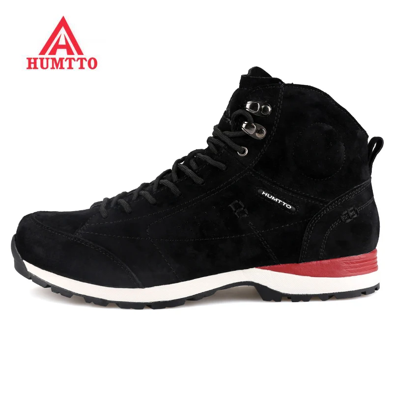 

HUMTTO Men's Winter Outdoor Hiking Trekking Boots Shoes Sneakers For Men Winter Climbing Mountain Boots Shoes Man Footwear