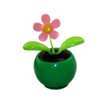 Танцующий Цветок на солнечной батарее-Зеленая база