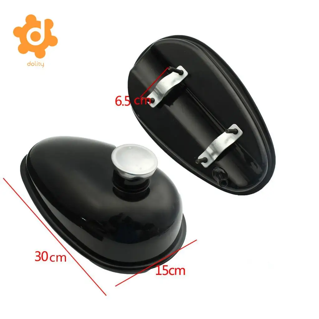 49cc 60cc 66cc 80cc Engine Motorized Bicycle Fuel Gas Tank & Cap Petcock 3L