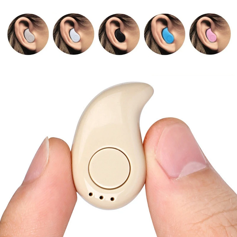 Миниатюрные Bluetooth наушники Aimitek S530 невидимые беспроводные вкладыши ультра