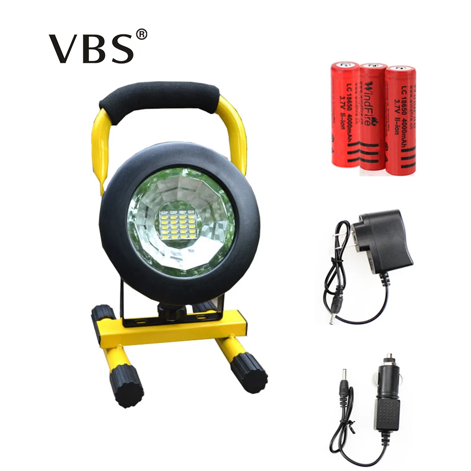Portable LED Floodlight 30w Spotlight Outdoor Waterproof flood light