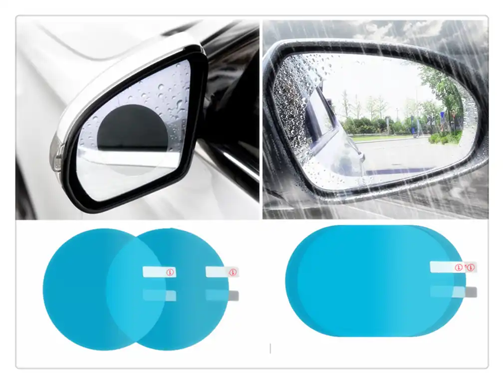 Anti Fog Car Mirror Window Rearview Protective Film Waterproof