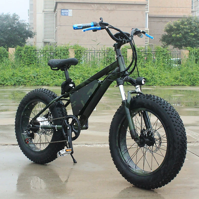20 Inch Electric bicycle lithium snowmobile bike shock absorber speed