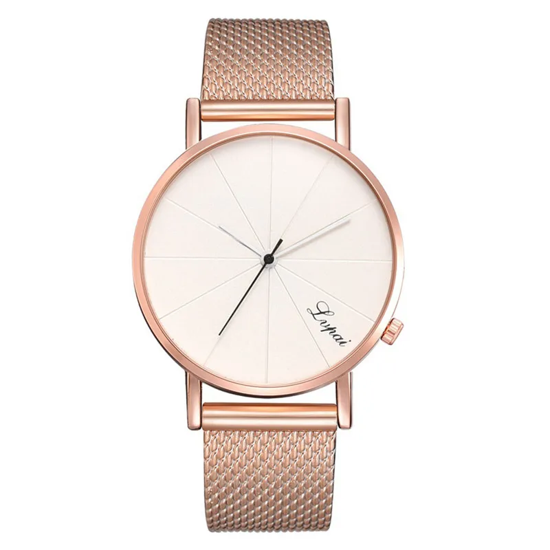 

Casual Women Watches Top Luxury Brand Classic Round Dial Watch Reloj Mujer Hot Sale Silicone Mesh Belt Quartz Wrist Watch #W