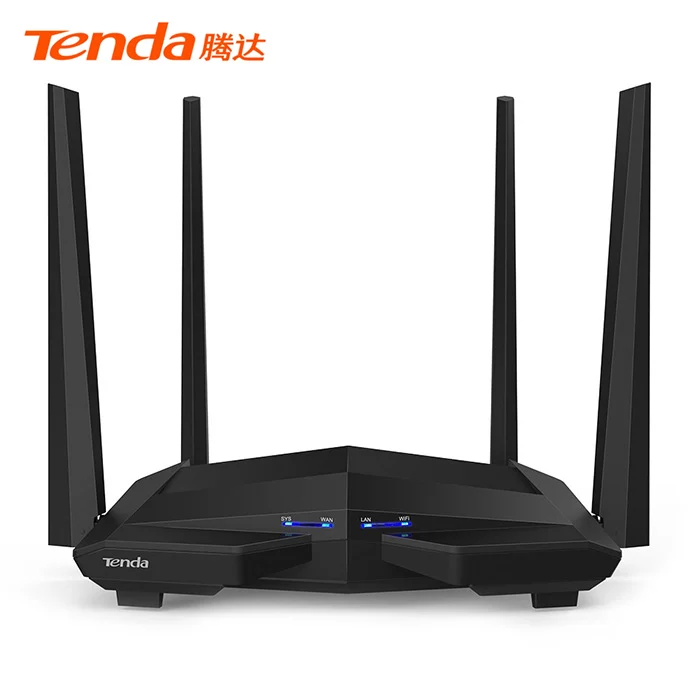 Tenda AC10 1200 Мбит/с Беспроводной Wi-Fi роутера 1 ГГц Процессор + 128 М DDR3 1WAN 3LAN Gigabit Порты 4 *