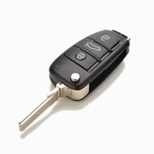 

1PC 3 Buttons A2 A3 A4 A6 A8 CTS59 Car Folding Flip Remote Key Shell Case Cover Fit For