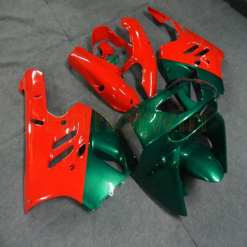 

Free bolts+Custom red green ABS motorcycle cowl for Kawasaki ZX-9R 1994 1995 1996 1997 ZX9R 94-97 Fairings