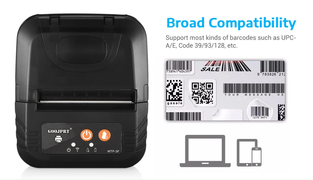 80 мм Термопринтер Bluetooth для android чековый принтер
