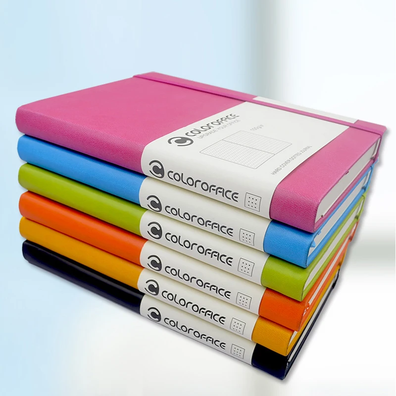 Skup A5 Dot siatka Bullet Notebook sztywne etui PU kropkowany dziennik