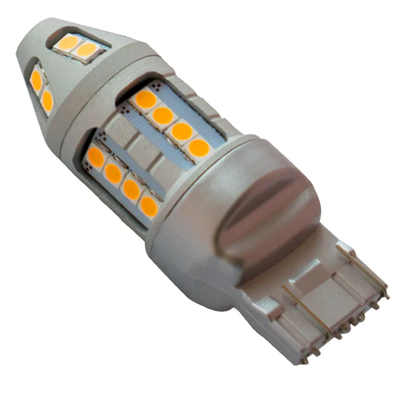 2 шт. Автомобильные светодиодные лампы T20 7443 7515 W21/5 W 30 SMD 3030 21/5 Вт 12 В| |