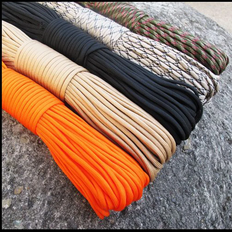 NEW 100 FT Paracord 550 Paracord Parachute Cord Lanyard Rope Military