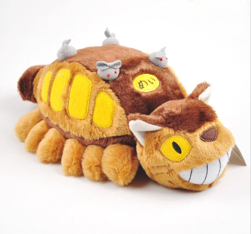 30 18 12cm Hot Anime Studio Ghibli My Neighbor Totoro Cat Bus Plush Toy Stuffed Plush Doll Creative Gifts For Kids Movies Tv Aliexpress