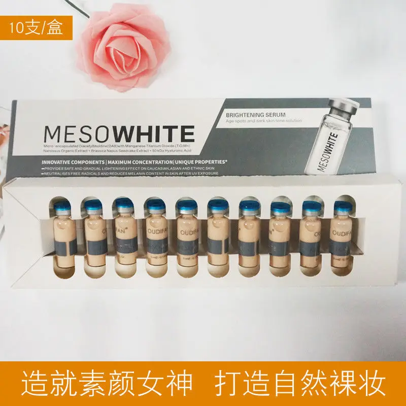

Microneedle treatment system BB Cream Meso White Brightening Serum Natural Nude Make Up 1 Pack/10 Bottle