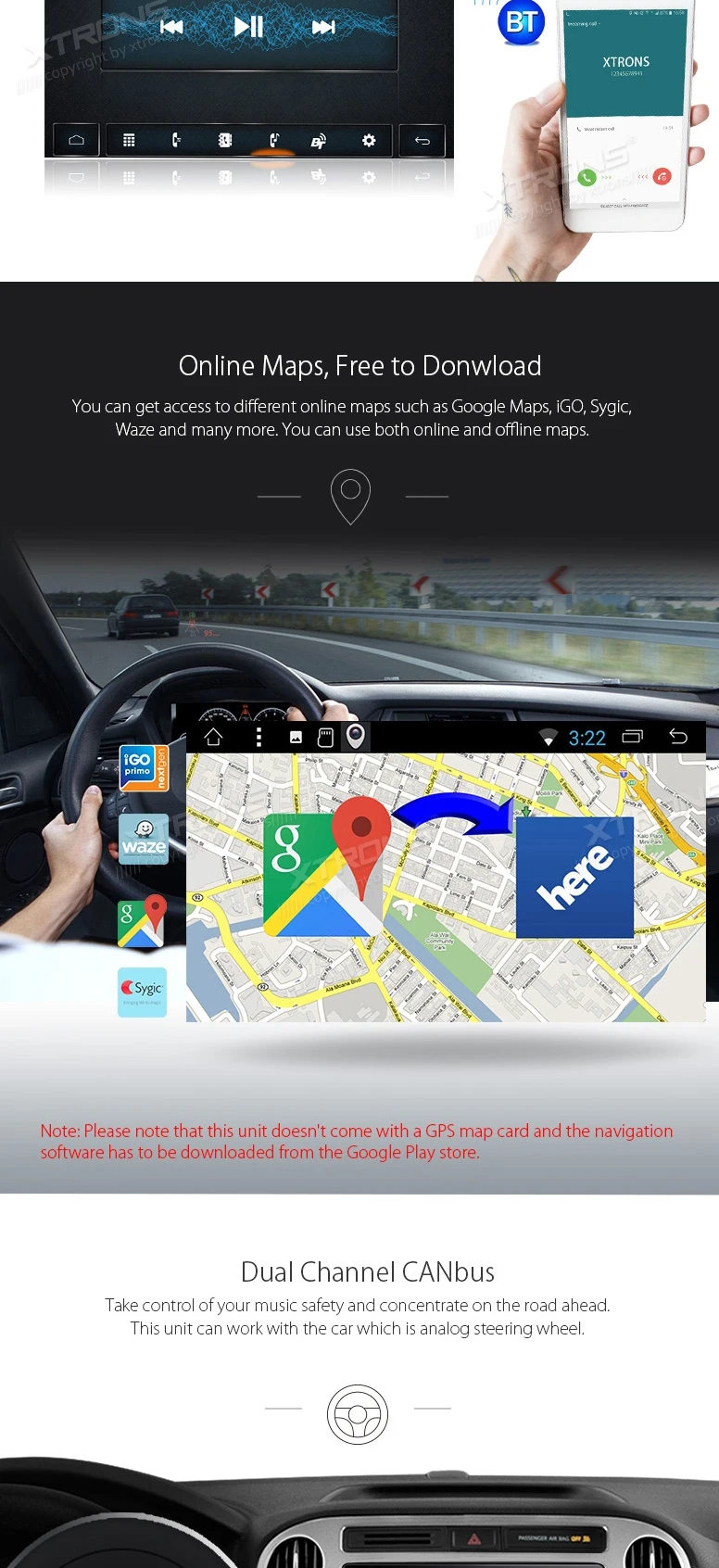 Best 9" Android 7.1 Nougat OS Car Multimedia GPS Radio for Volkswagen Tiguan 2011-2016 with 178 Degrees Viewing Angles IPS Screen 9
