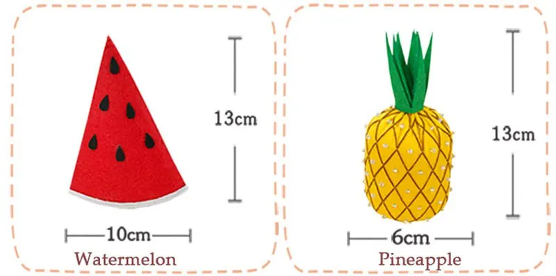 DIY Швейные фетровые фрукты ручной работы ткань яблоко/клубника/киви/лимон/виноград/Персик/арбуз фрукты игрушки Войлок diy упаковка