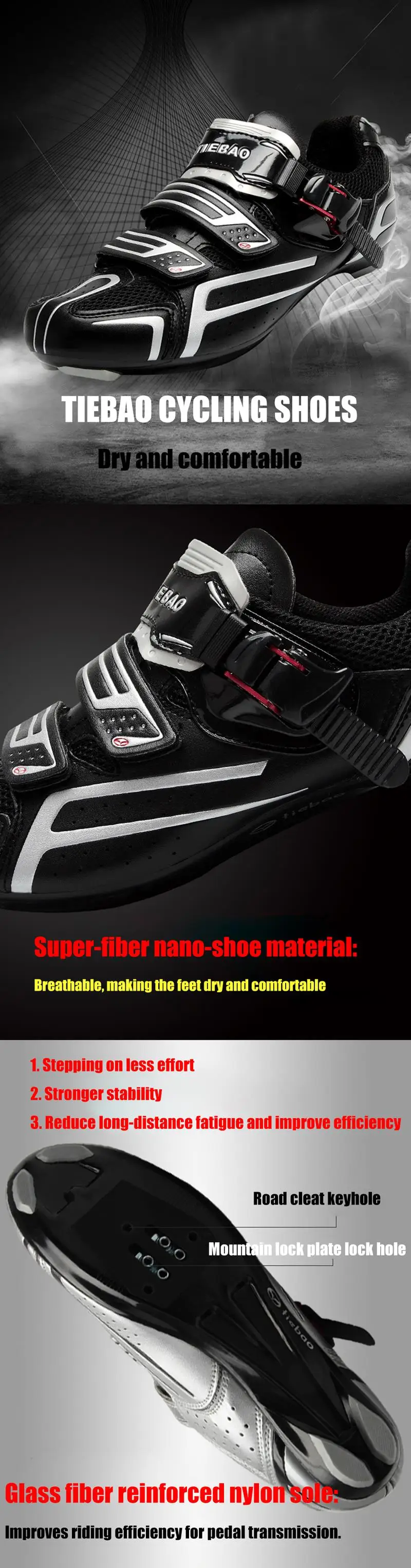 Tiebao sapatilha ciclismo road cycling shoes self-locking 2019 men women breathable bicicleta carretera superstar bike sneakers