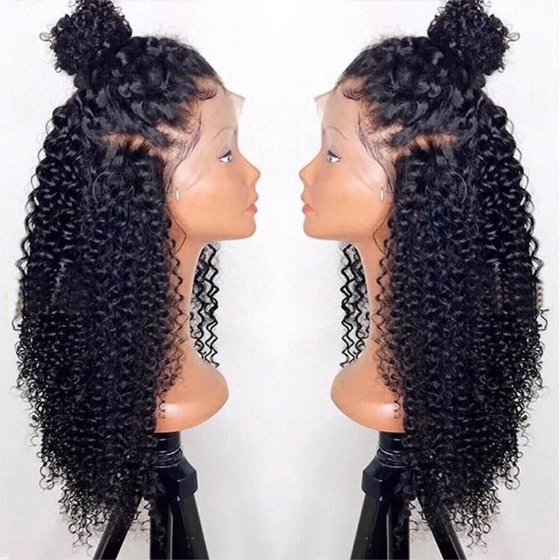 

13x4 Curly Lace Front Human Hair Wigs Brazilian Non-Remy Hair Glueless Lace Wig Pre-Plucked With Baby Hair Dream Beauty
