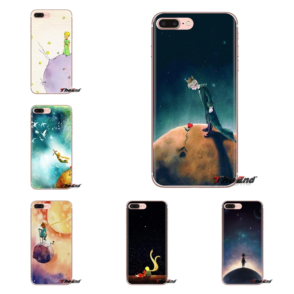 Чехол из ТПУ для Oneplus 3T 5T 6T Nokia 2 3 5 6 8 9 230 3310 1 7 Plus 2017 2018 Little Prince Night Planet France |