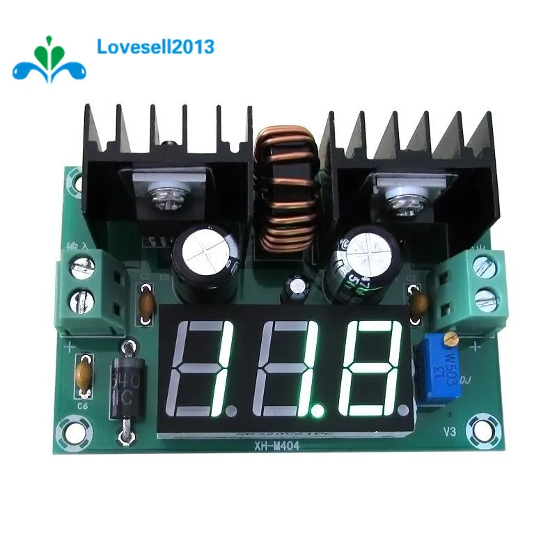 

DC4-40V to DC.25-36V XL4016E1 8A Step-down Power Module PWM Digital Regulator 8A