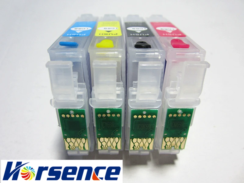 

T125 Empty Refillable Ink FOR EPSON Stylus NX420 NX125 NX127 NX230 NX530 NX625 WorkForce 320 323 325 printer With ARC Chip T1251