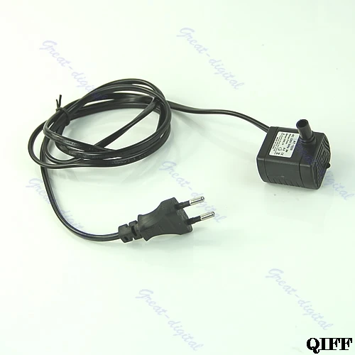 

Drop Ship&Wholesale EU Plug AC 220V 3W Submersible Water Pump Aquarium Fountain Air Fish Pond Tank Mar28