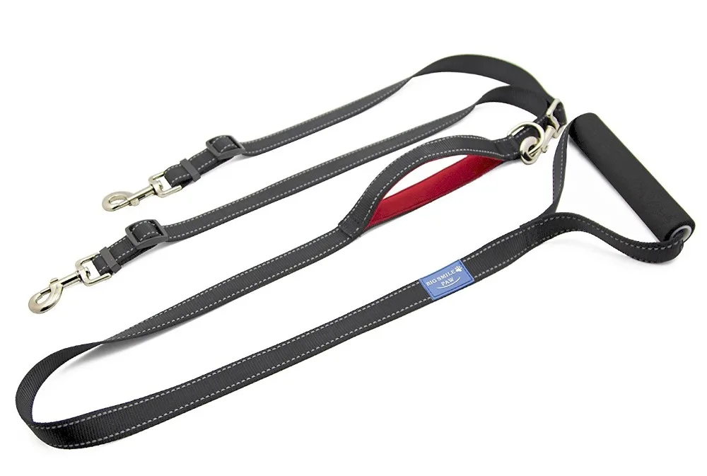 

Dog Leash for Two Dogs,Dog Leash Coupler Splitter Walking Training 2 Dogs