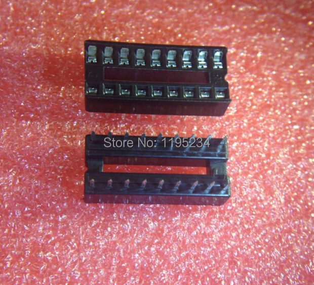 

100pcs 18 pin DIP IC Sockets Adaptor Solder Type Socket Best quality
