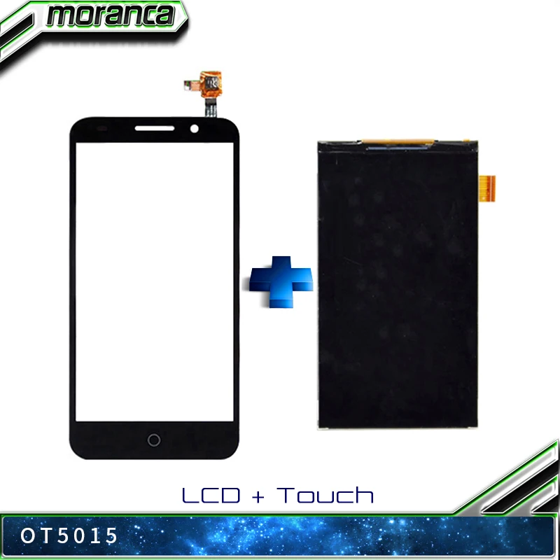 

moranca 5.0 Inch LCD Display for Alcatel Pixi 3 OT5015 5015 5015E 5015A 5015D LCD Display Screen Digitizer Repair Parts