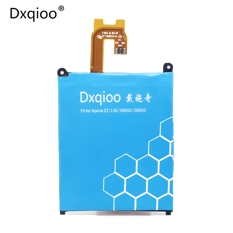 

Dxqioo Brand battery fit for SONY Xperia Z2 L50 L50W L50U L50T D6502 D6503 LIS1543ERPC